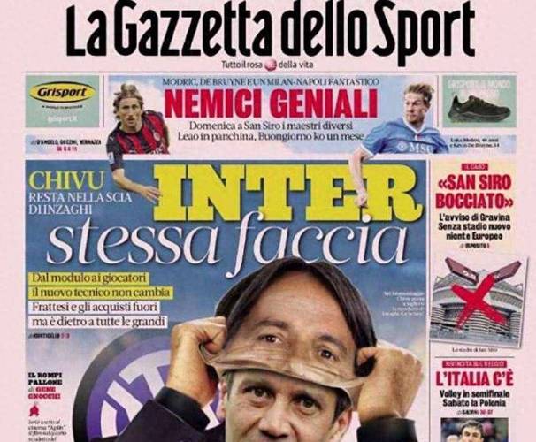 齐沃：圣吉罗斯换帅但没有改变战术 我们有22名首发所以不谈轮换